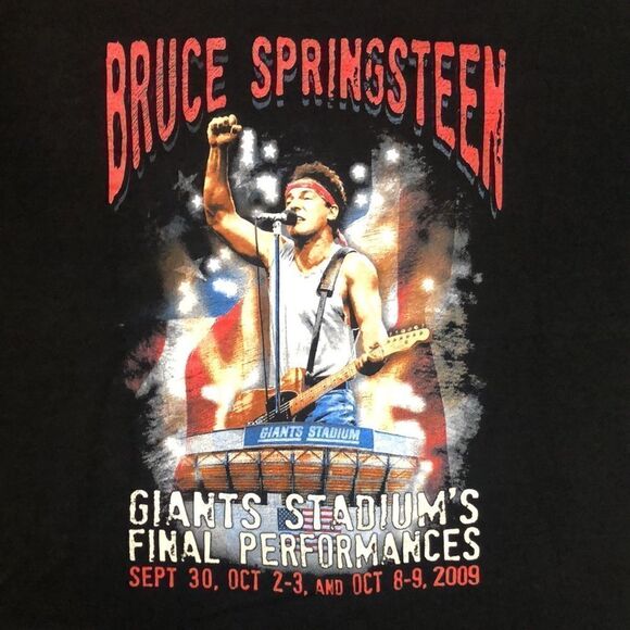 Bruce Springstein Vintage Giants Stadium Final Performances T | Size-sided | XL - Picture 2 of 5